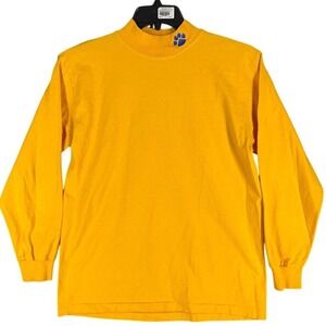 Clemson Tigers Vintage 90s Mens Shirt M Paw USA Made Single Stitch School Spirit